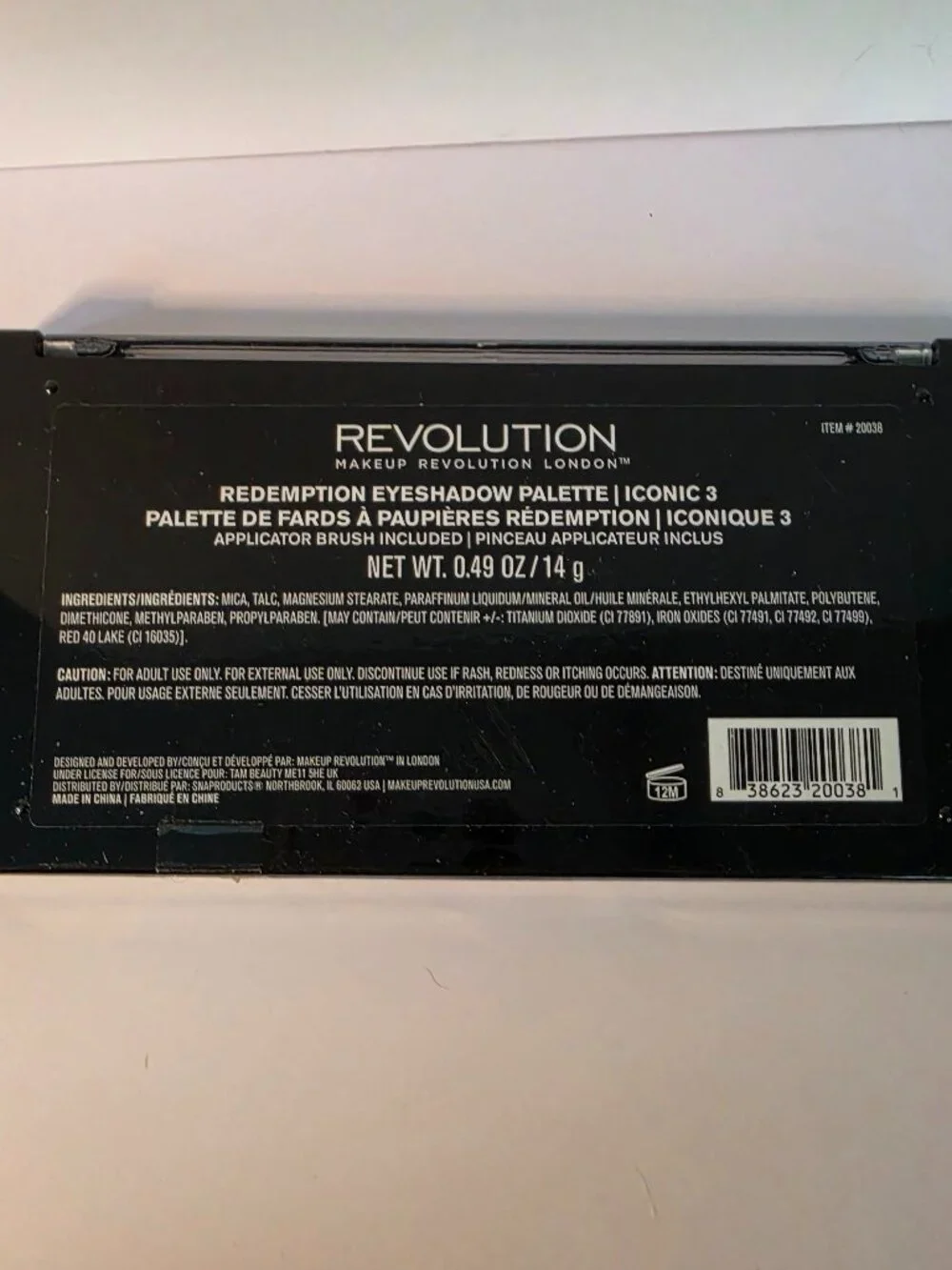Makeup Revolution Iconic 3 Eyeshadow Palette